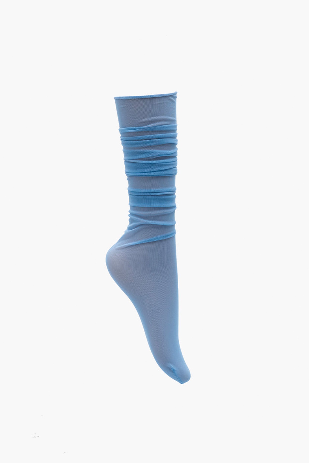 Sheer loose fit knee-socks (BLUE) [5th restock]